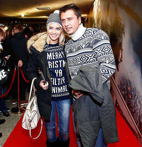 Агата Муцениеце и Павел Прилучный