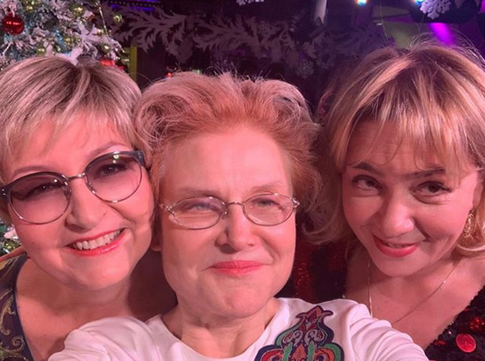 Малышева показала свой портрет десятилетней давности