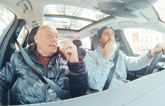 Владимир Познер и Иван Ургант в фильме «Самые. Самые. Самые»