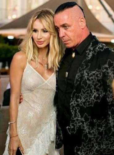 ветлана Лобода и солист группы Rammstein Тилль Линдеманн