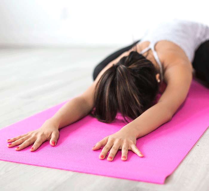 Займитесь йогой вечером