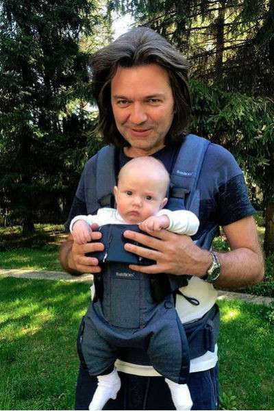 Дмитрий Маликов с сыном