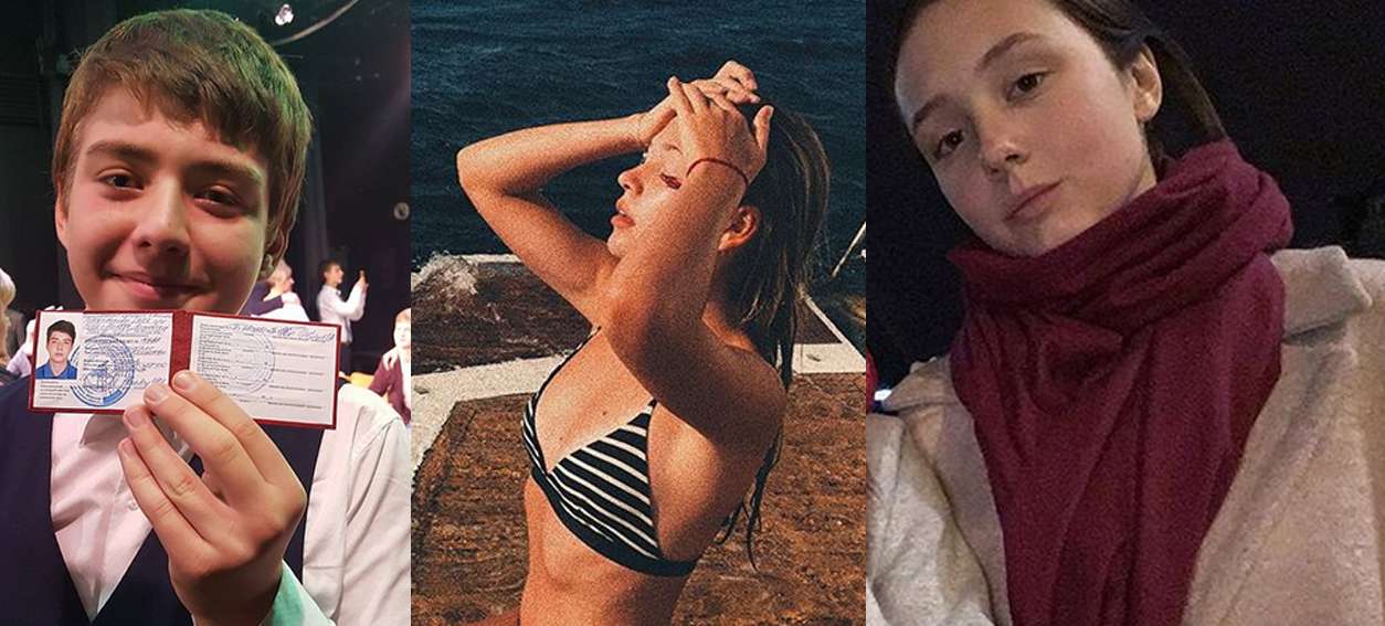 Дети звезд растут на глазах