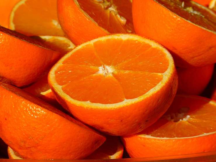 Апельсин поднимает работоспособность