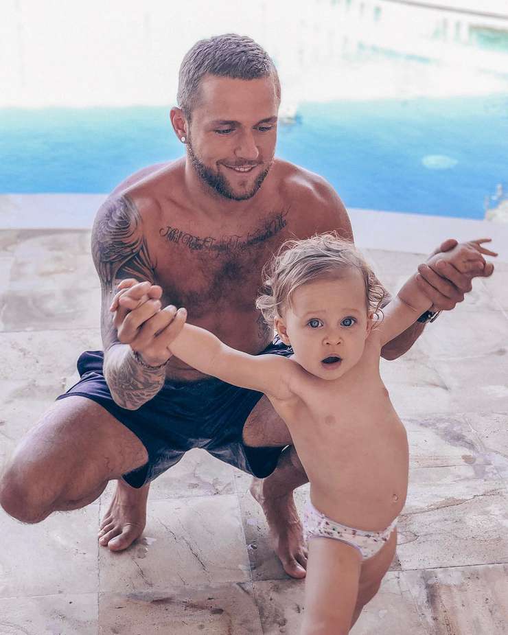 Влад Соколовский и маленькая Мия