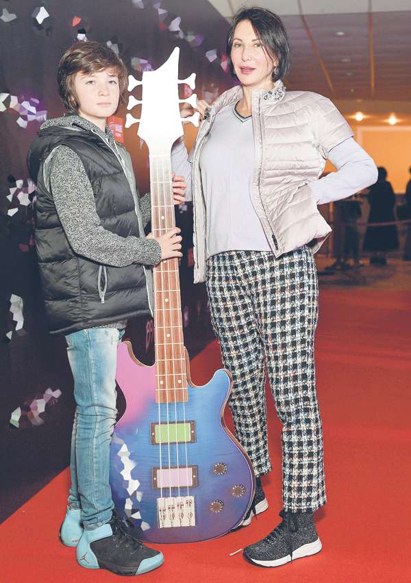 Алика Смехова с сыном Алика Смехова с сыном