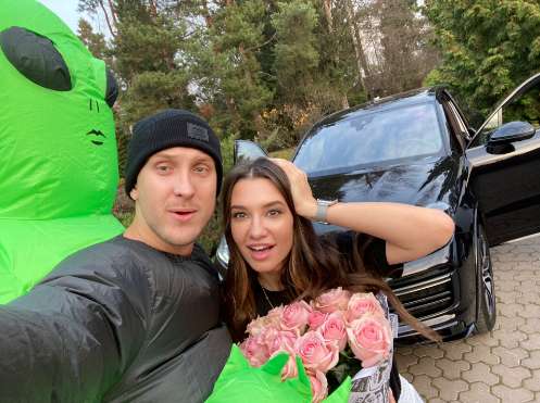 T-killah с возлюбленной Марией Беловой