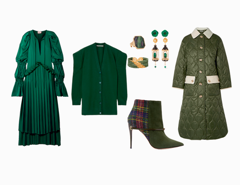 Лесной тропою: палитра зеленого в гардеробе