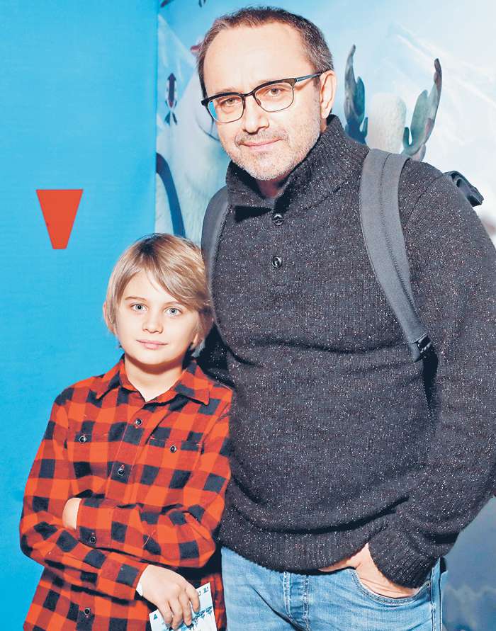 Андрей Звягинцев с сыном