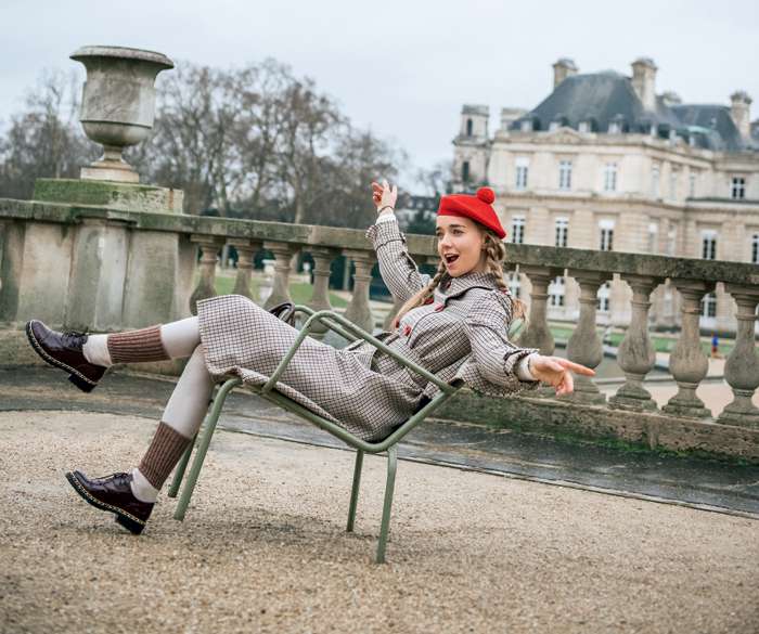 Алена Чехова. Тренч, берет, ботинки, все – Gucci