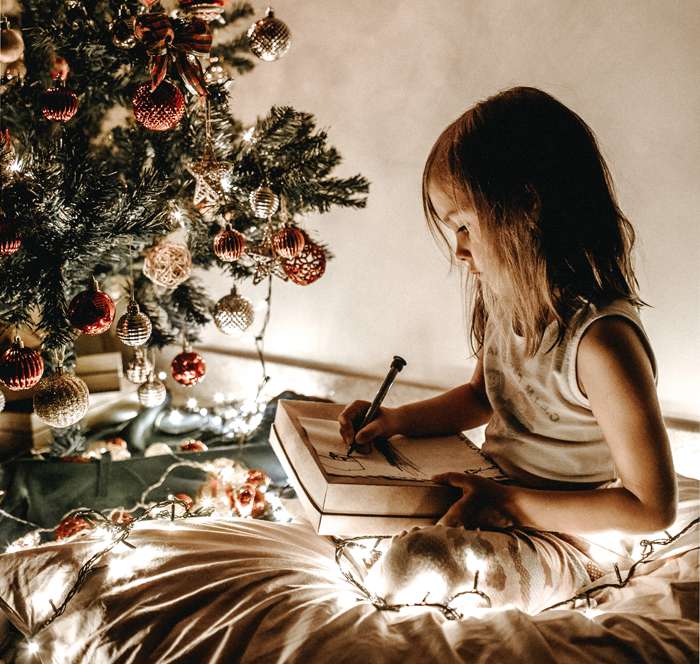 Как помочь ребенку написать письмо Деду Морозу?