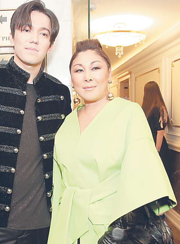 Анита Цой и Димаш Кудайберген