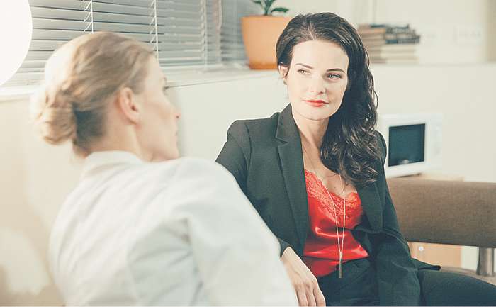 В сериале «Тест на беременность» Анна сыграла коварную карьеристку