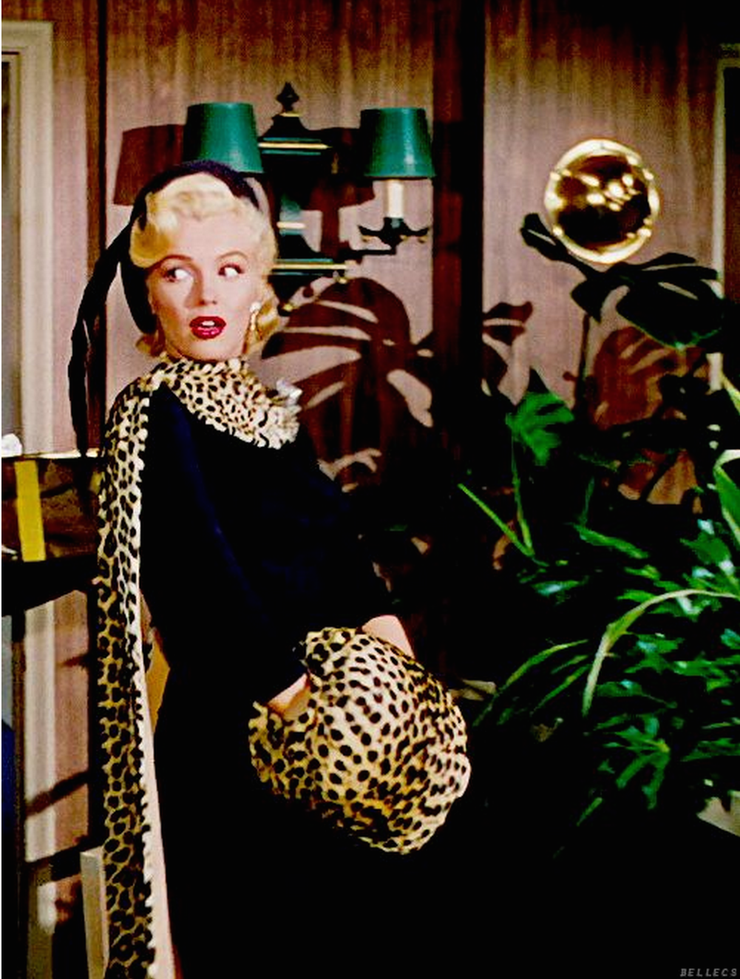 Мэрилин Монро обожала леопардовые принты