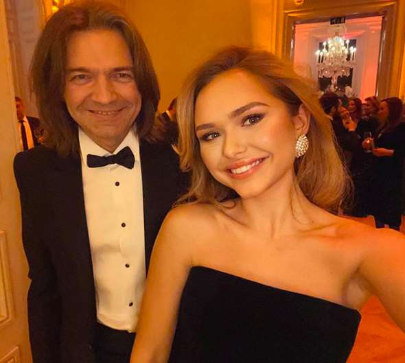 Стефания со своим папой