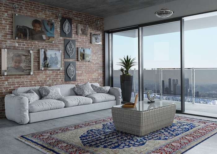 Ковер может стать акцентом в дизайне интерьера