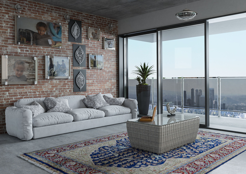 Как сделать интерьер многообразным и эклектичным при помощи ковра