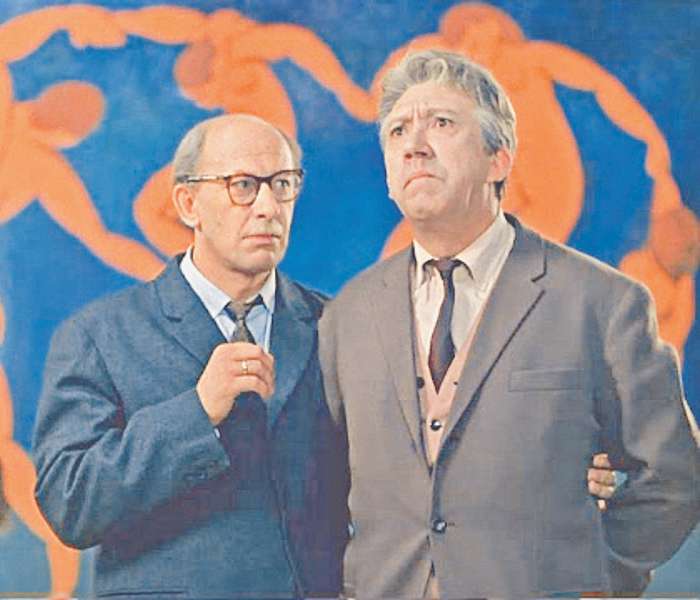 Евгений Евстигнеев и Юрий Никулин Евгений Евстигнеев и Юрий Никулин