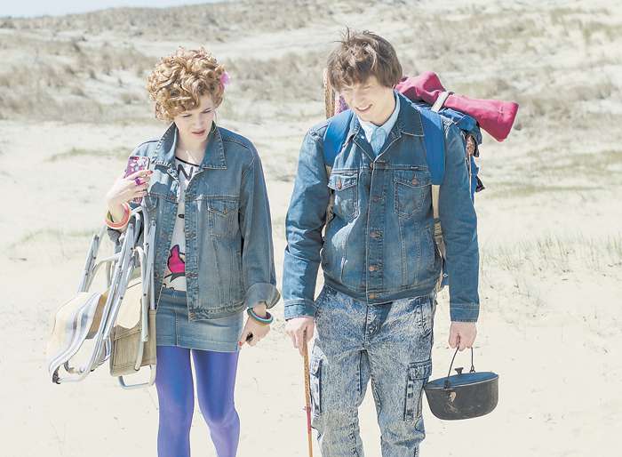 С Павлом Прилучным в сериале «Желтый глаз тигра»