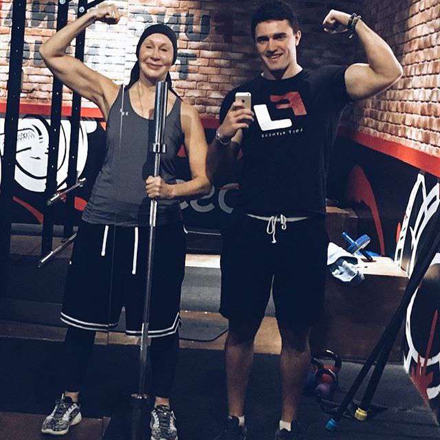 В образе качка