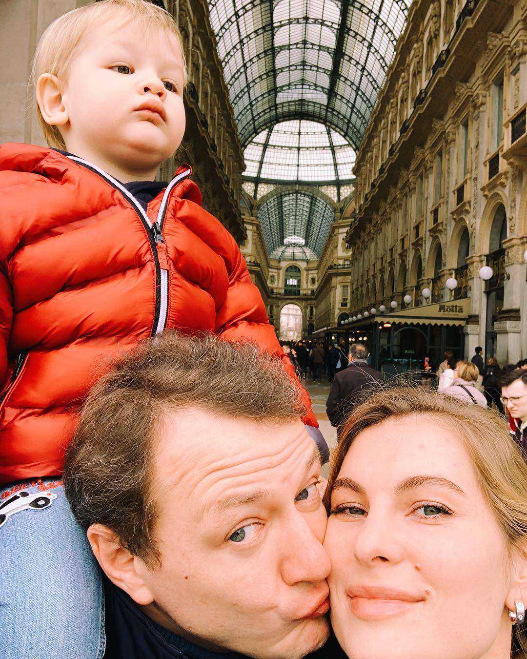 Марат Башаров, Елизавета Шевыркова и сын Марсель