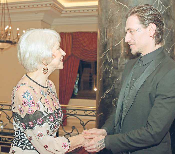 Хеллен Миррен и Сергей Полунин