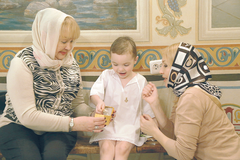 Светлана Галка крестила сына