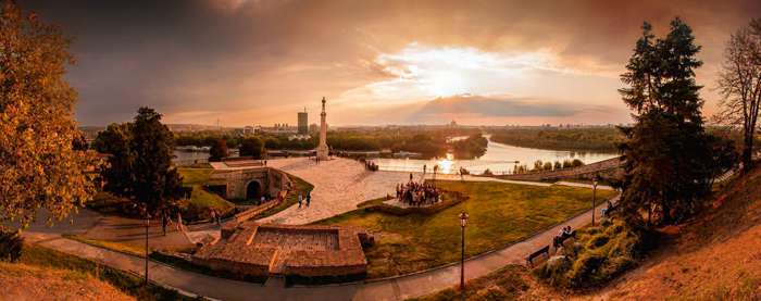 Один из старейших парков Европы «Калемегдан»