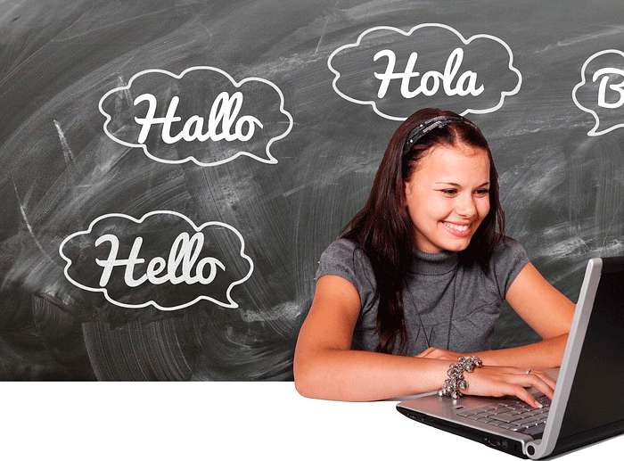 язык можно изучать из любой точки мира