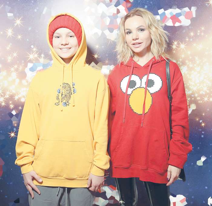 Маша Цигаль с сыном Маша Цигаль с сыном