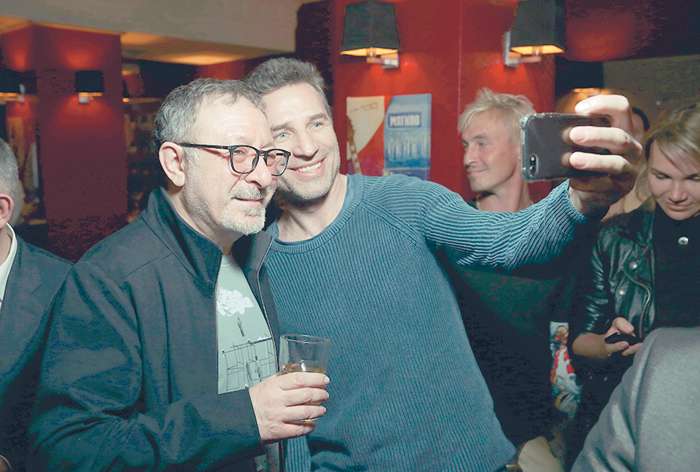 Евгений Маргулис и Виталий Абдулов