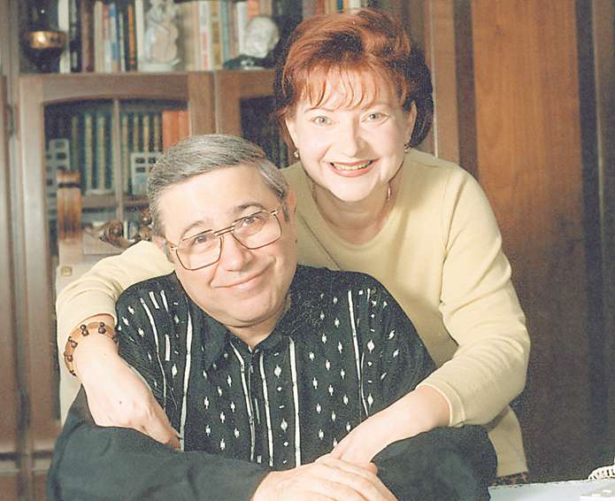 Евгений Петросян и Елена Степаненко