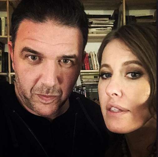 Максим Виторган и Ксения Собчак