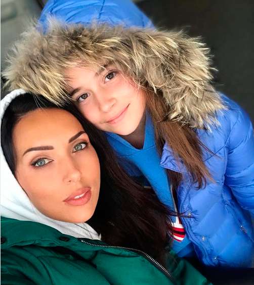 Алсу и ее дочь Микелла Абрамова
