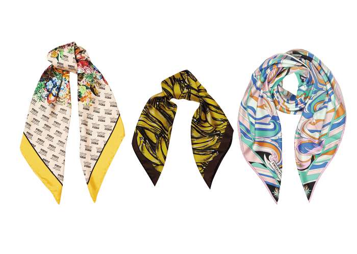 Шейный платок добавит нотку элегантности в любой образ