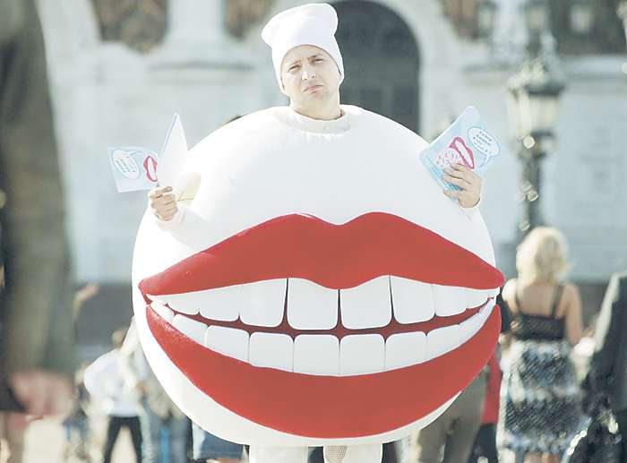 Владимир Зеленский в фильме «Любовь в большом городе»