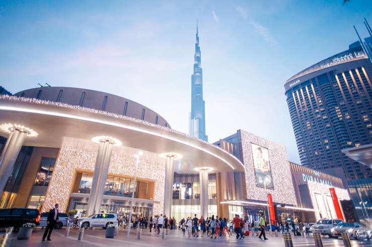 Dubai Mall - крупнейший торговый центр в мире