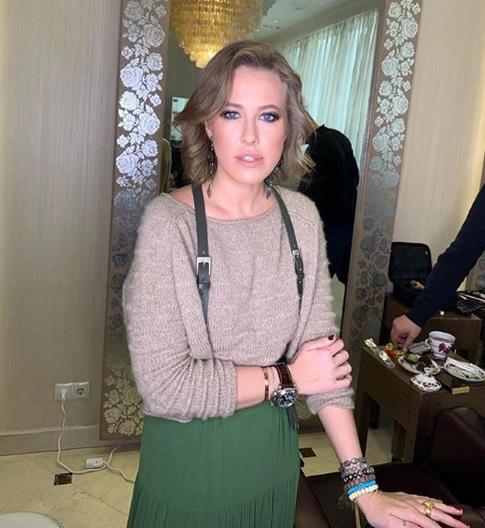 Собчак появилась на съемках «Дома−2»