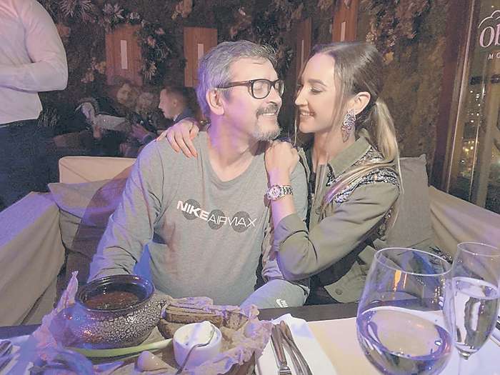 Ольга Бузова с папой