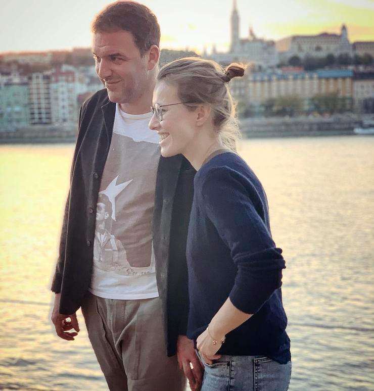 Максим Виторган и Ксения Собчак