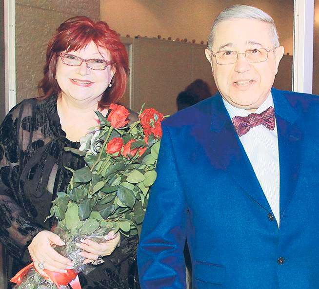 Елена Степаненко и Евгений Петросян