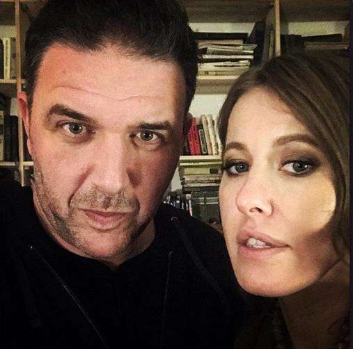 Максим Виторган и Ксения Собчак