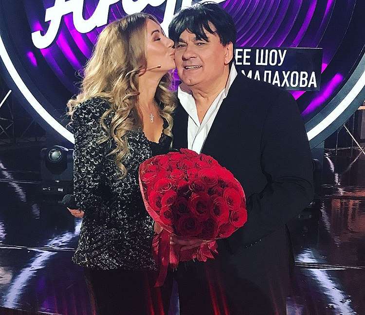 Александр Серов с дочерью Мишель