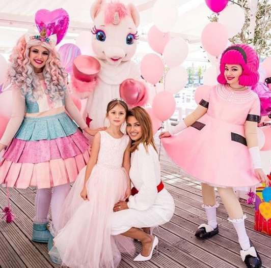 Виктория Боня с дочкой Анджелиной