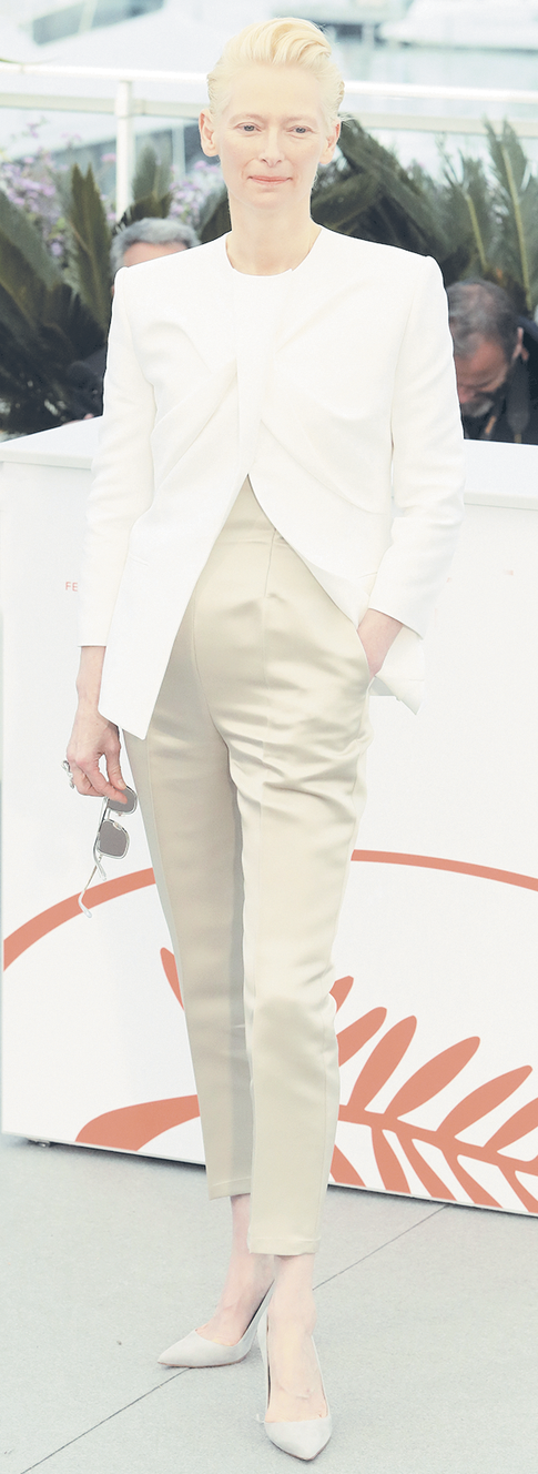 Тильда Суинтон: просто, прозрачно, вне трендов