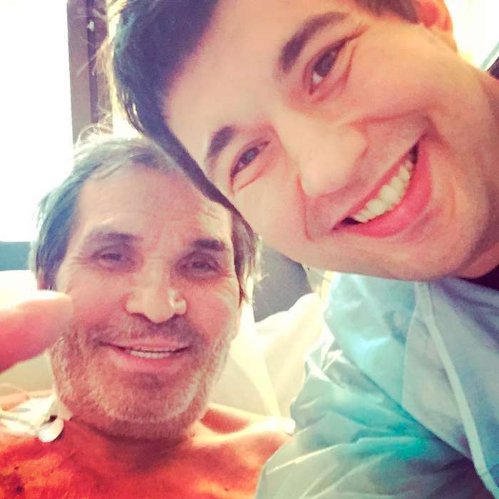 Бари Алибасов с сыном