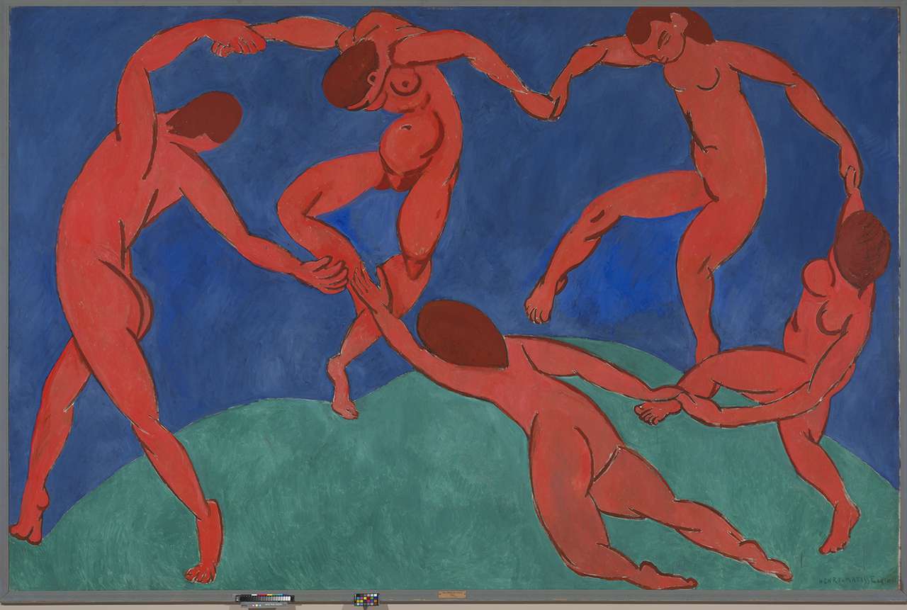 Анри Матисс. «Танец»,1910. Из коллекции Государственного Эрмитажа