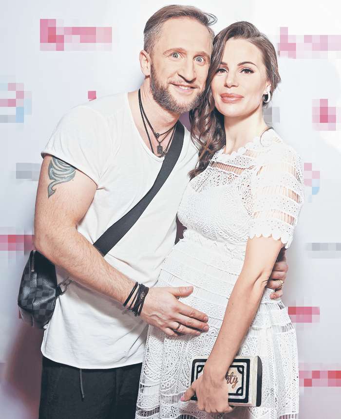 Оскар Кучера с женой