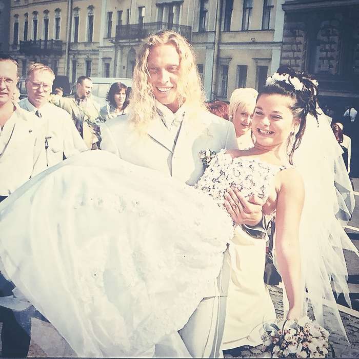 Свадьба Наташи и Сергея Глушко состоялась в 2003 году в Петербурге. В то время Архипу, сыну Сергея и Наташи, было уже полтора года