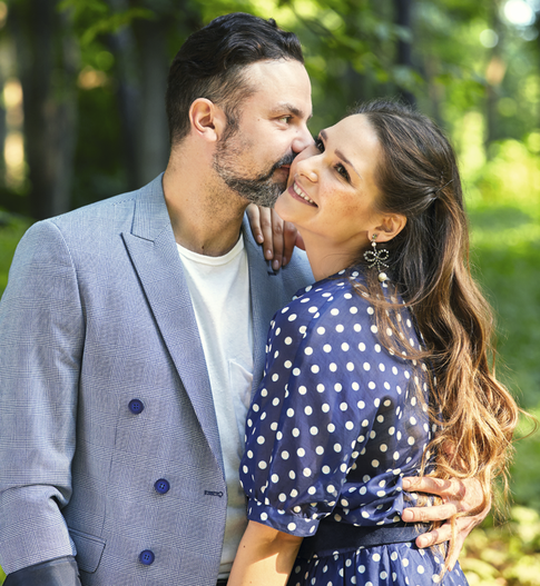 Глафира Тарханова и Алексей Фаддеев: «У нас четверо детей, нам скучать некогда»